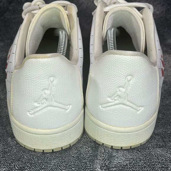 Nike Jordan Illusion Low White/Red/Grey Basketball Shoes Men US 10.5 main image 5